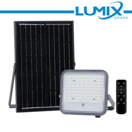 PROIETTORE SOLARE LED 3WHITE 200W + CREPUSCOLARE